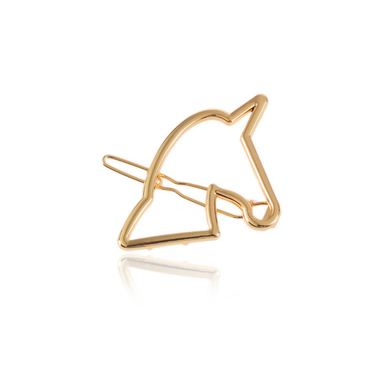 Elegant Geometric Alloy Hairpins - Women's Collection in Various Styles and Colors