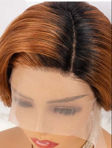 100% Real Human Hair Retro Short Curly Wig - Soft, Tangle-Free, and Long-Lasting2