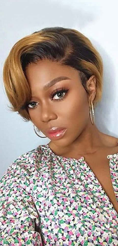 100% Real Human Hair Retro Short Curly Wig - Soft, Tangle-Free, and Long-Lasting4