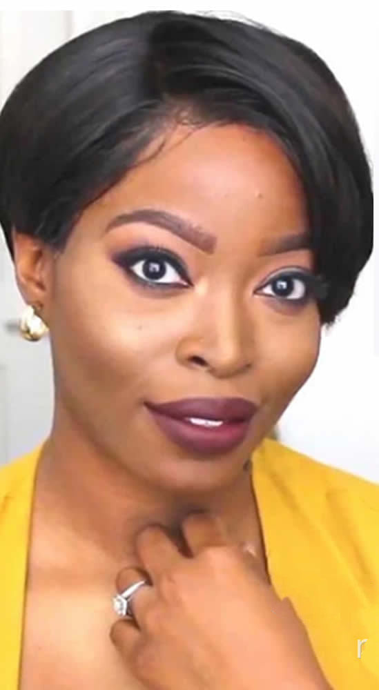 100% Real Human Hair Retro Short Curly Wig - Soft, Tangle-Free, and Long-Lasting5