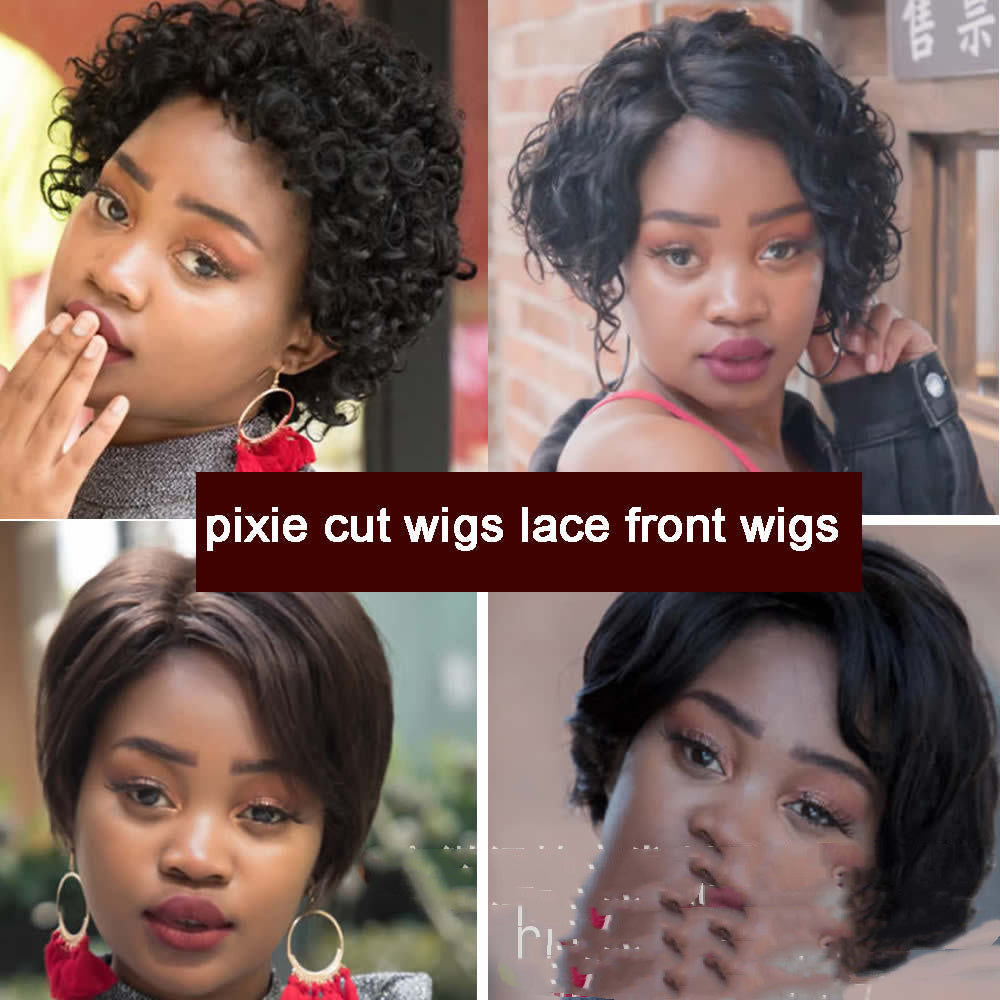 100% Real Human Hair Retro Short Curly Wig - Soft, Tangle-Free, and Long-Lasting6