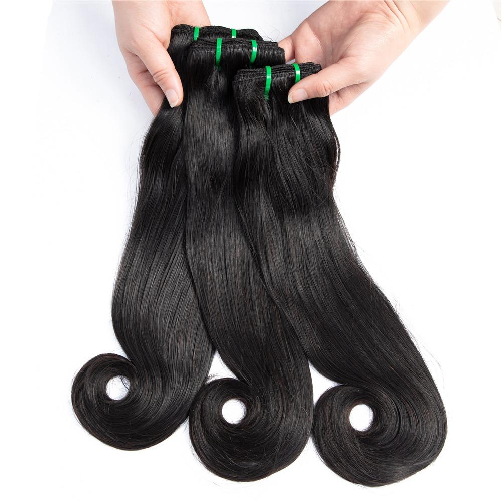 12A Raw Virgin Double Drawn Human Hair Bundles – Long-Lasting, Full, and Tangle-Free1