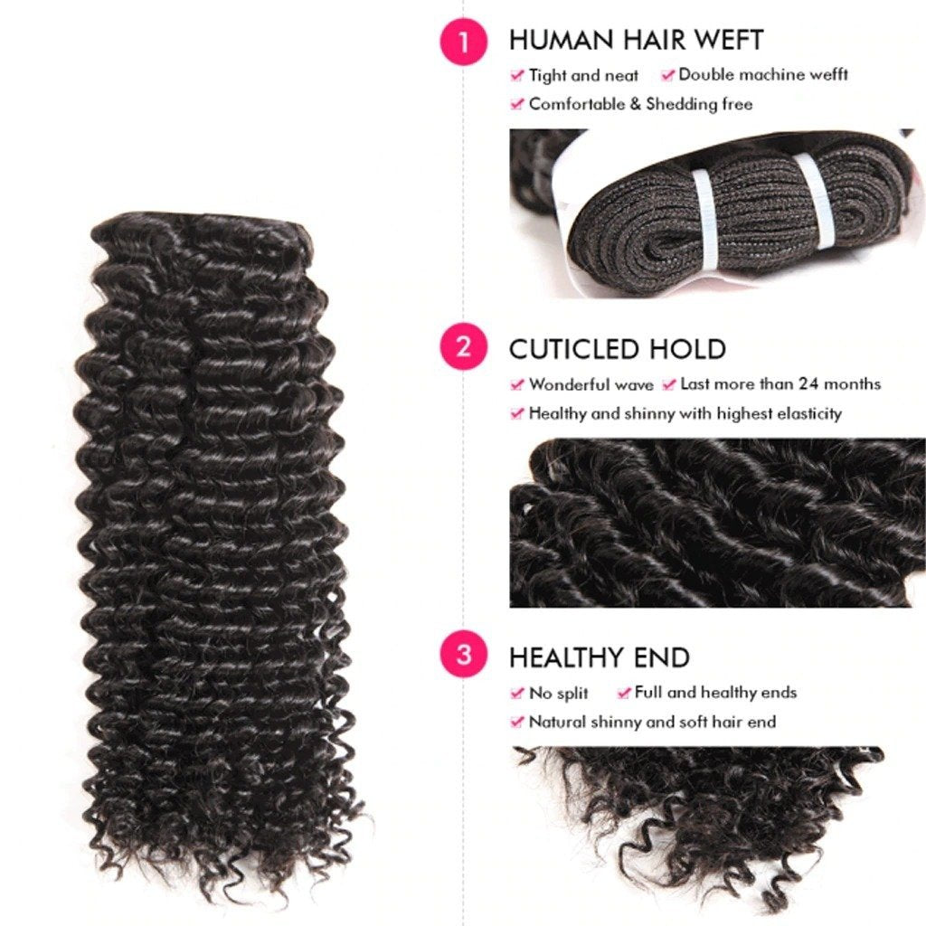 12A Raw Virgin Double Drawn Human Hair Bundles – Malaysian Hair Extensions, Unprocessed & Long-Lasting4