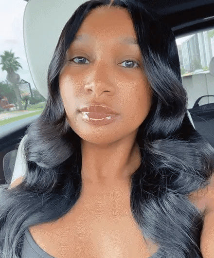 Hair Body Wave Lace Frontal Wig 13x4/13x6 HD Full Frontal Wig Pre-plucked 100% Human Hair Wig
