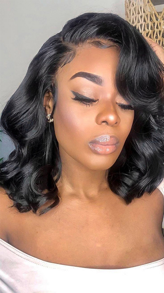 13x4 & 4x4 Lace Front Human Hair Wig – 10A Grade, 150% Density, Ultra-Fine Swiss Lace, Curlable Real Hair2