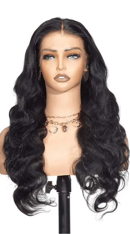 Body Wave Lace Frontal Wig 13x4/13x6 HD Full Frontal Wig Pre-plucked 100% Human Hair Wig
