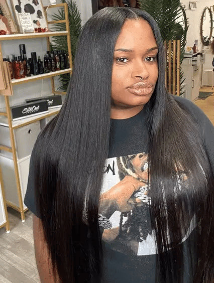 Straight Lace Front Wig 13x4/13x6 HD Lace Frontal Wig with Baby Hair Pre-plucked Hairline
