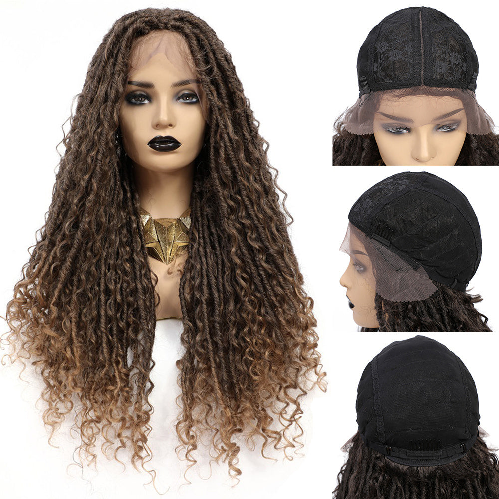 Cross-border European and American Fashion Wig - Versatile, Non-Dyeable Domestic Silk