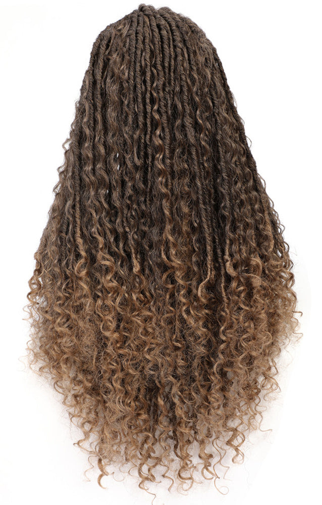 Cross-border European and American Fashion Wig - Versatile, Non-Dyeable Domestic Silk