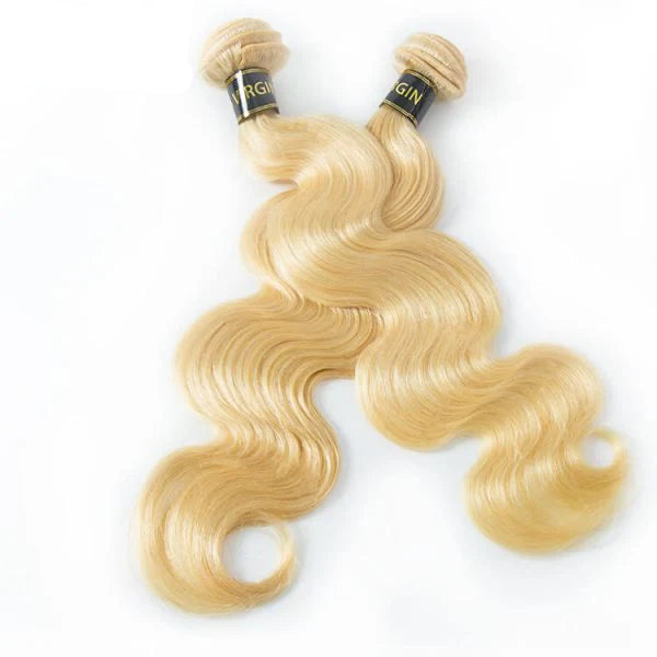 613 Blonde Body Wave Hair 3 Bundle Deals
