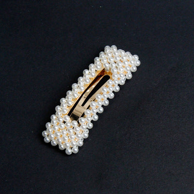 Elegant Alloy Hairpin - Color-Preserving Plating, 9cm Length, 2.5cm Width