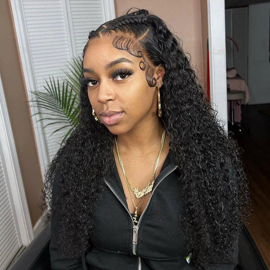 Deep Wave Wig 13x4/13x6 HD Lace Frontal Wig Can Make Deep Part