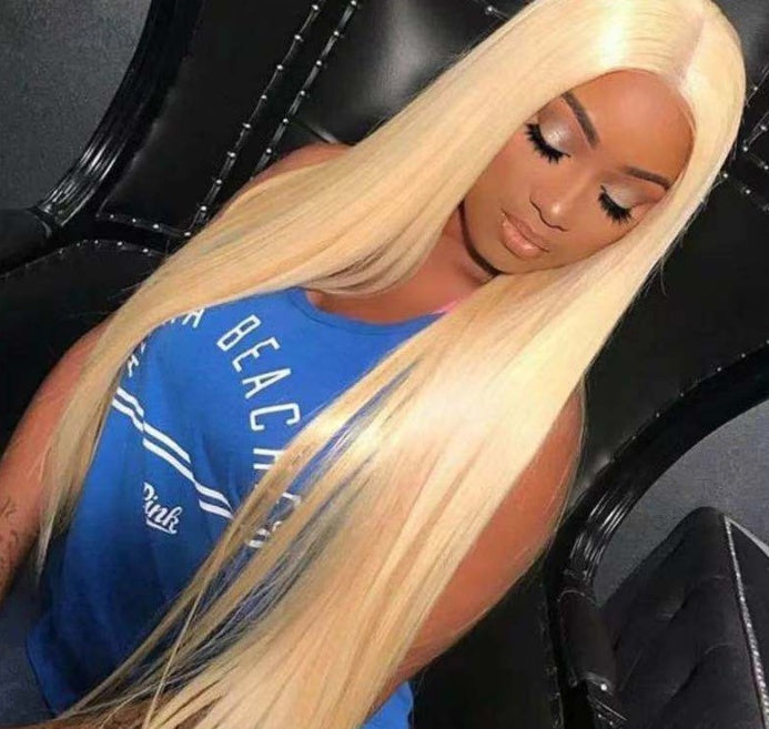 Vibrant Multicolor Medium Long Curly Wig with Oblique Bangs - High Temperature Wire, 65cm