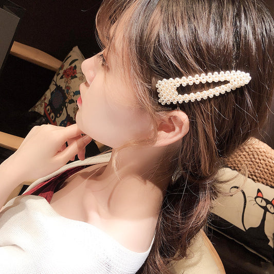 Elegant Alloy Hairpin - Color-Preserving Plating, 9cm Length, 2.5cm Width