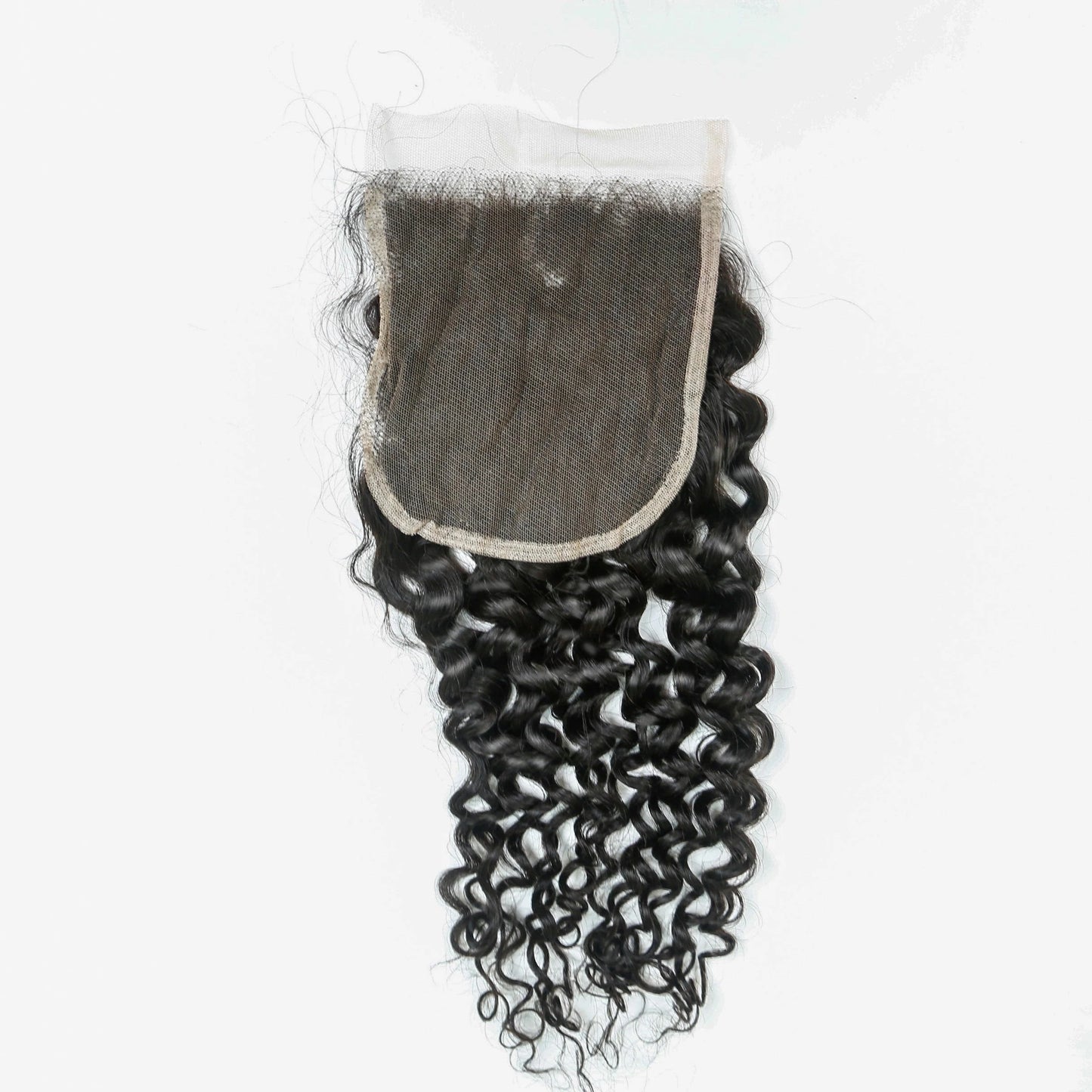 Hair 5x5 Transparent Lace Cloure Curly Deep Curly
