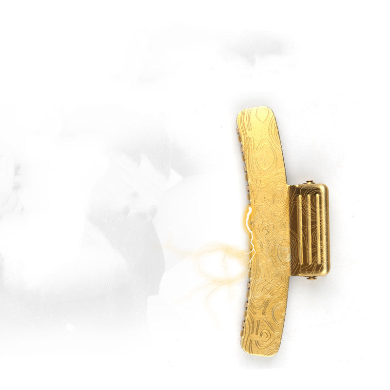 Retro Oil Head Clip – All Copper Male Hair Oil Head Clips (4-Pack)