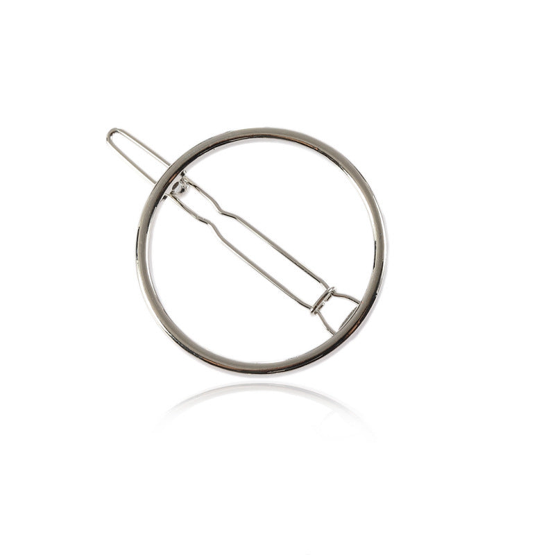 Elegant Geometric Alloy Hairpins - Women's Collection in Various Styles and Colors