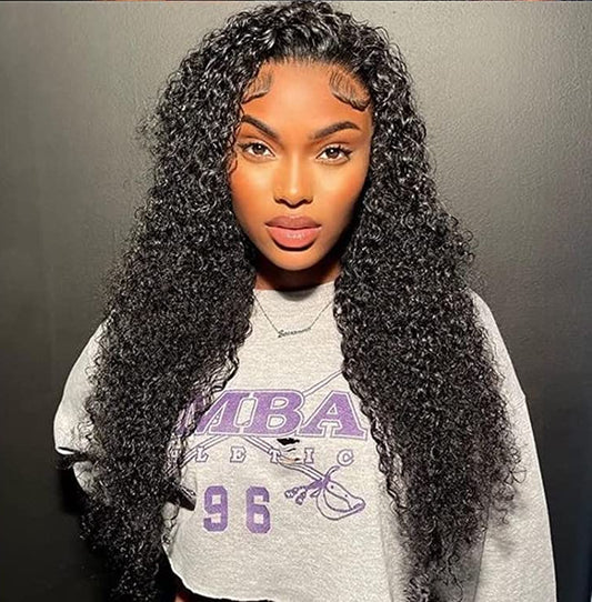 Curly Wave Glueless Ready to Go Wig 5x5 HD Cloure Wig With Small Knots and Preplucked Hairline