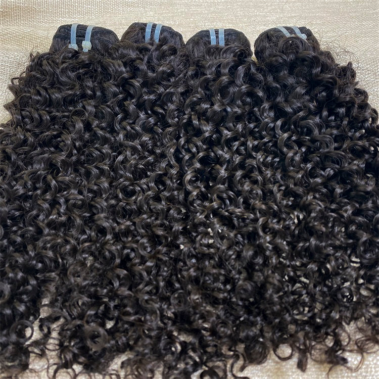 Raw Hair One Donor Hair 3 Bundles/Lot Curly Hair Weaves Hair Bundles