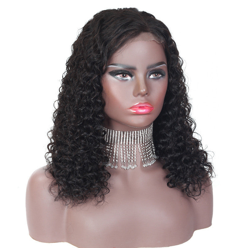 4x4 Human Hair Lace Wig – Natural & Stylish Medium-Length Lace Wig for Ladies, Heat-Friendly, Versatile Style2