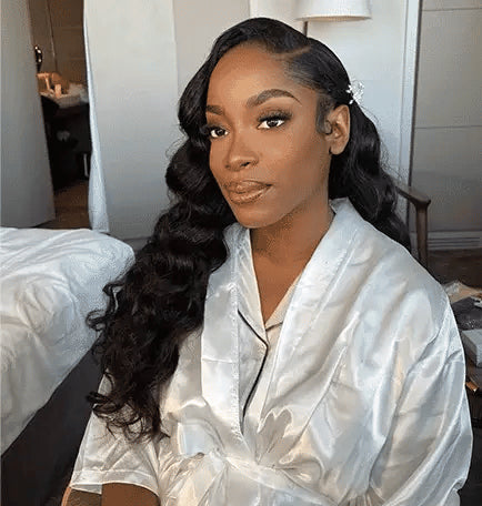 High Density 4x4/5x5/6x6 HD Lace Closure Wig Body Wave 100% Virgin Human Hair