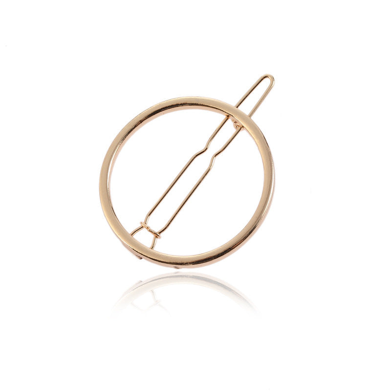 Elegant Geometric Alloy Hairpins - Women's Collection in Various Styles and Colors