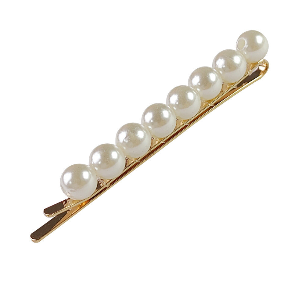Handmade Pearl Barrettes for Women – Elegant Pearl BB Clips, Bobby Pins & Duckbill Clips