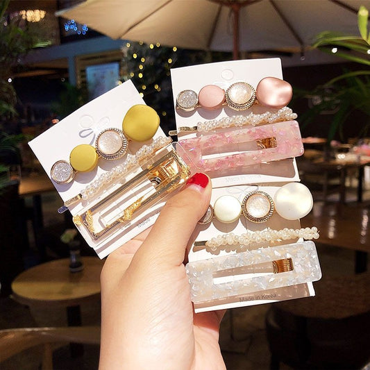 Elegant Acrylic Hairpin – Stylish and Durable Hair Accessory