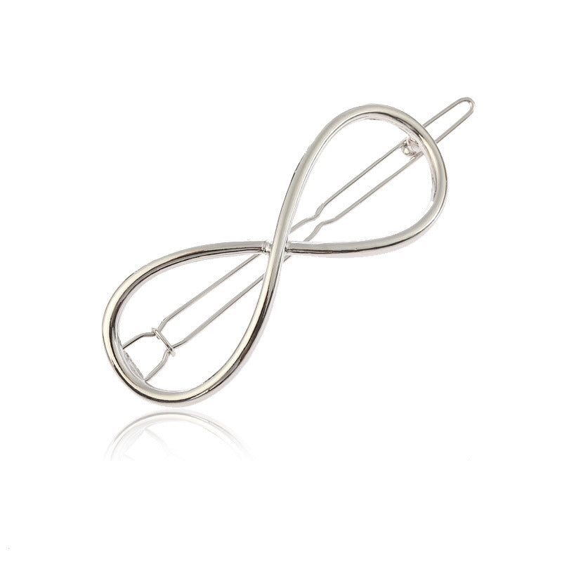 Elegant Geometric Alloy Hairpins - Women's Collection in Various Styles and Colors