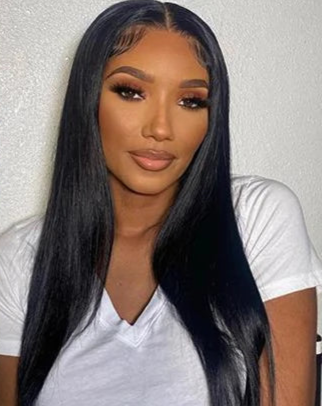 V U Part Wig – 100% Peruvian Human Hair, Natural Look, No Glue, 30-34 Inch Curly Wig for Women