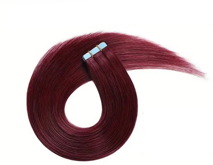 20 Pcs Straight Hair Extensions - Chemical-Free, Natural Texture | Bulk Buy