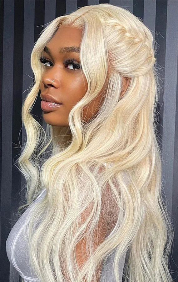 Body Wave Lace Wig – Transparent Lace, Swiss Lace, Average Cap Size, Chemical-Free, Suitable for All Dye Colors
