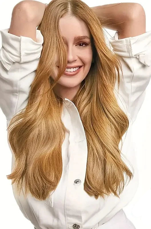 20Pcs/Lot Straight Hair Extensions – Chemical-Free, Bulk Buy for Sleek and Natural Styling