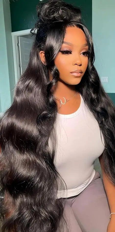 Short Body Wave 13x4/13x6 Lace Front Wig – 100% Hair, Pre-Plucked, Medium Brown Lace, 4-16 Inches