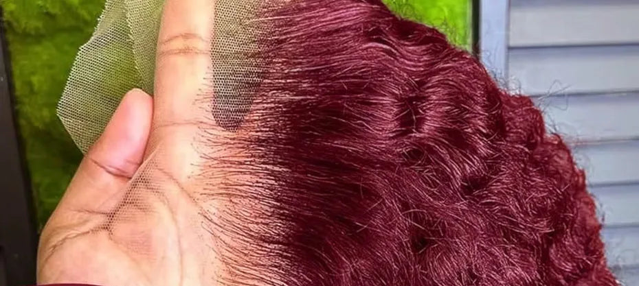 13x4 Lace Frontal & 4x4 Lace Closure Deep Wave Wig – 100% Human Hair, Swiss Lace, Transparent