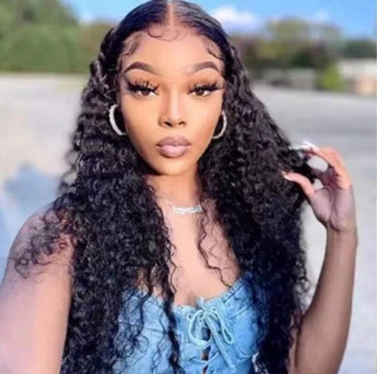 100% Human Hair Water Wave Weaving Extensions – Premium Quality Double Weft Machine Weft for Natural Volume & Texture