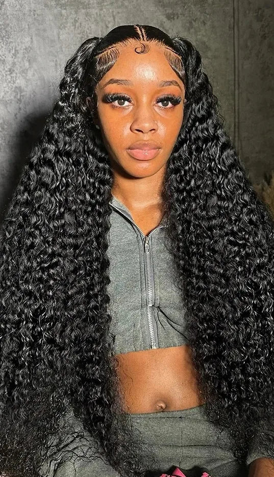 18-24 Inch Peruvian Remy Curly Lace Wig – Transparent Swiss Lace for Natural Styling