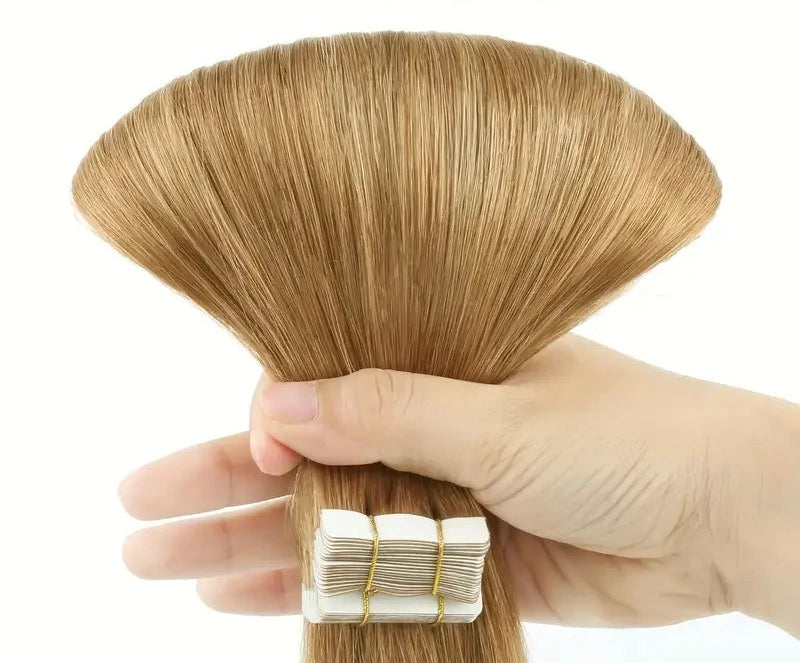 20-Piece Bulk Straight Hair Wigs - Chemical-Free, Sleek Texture for Natural Look