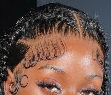 26+ Inch Deep Wave Virgin Hair Lace Front & 13x6 Lace Wig – Transparent Swiss Lace