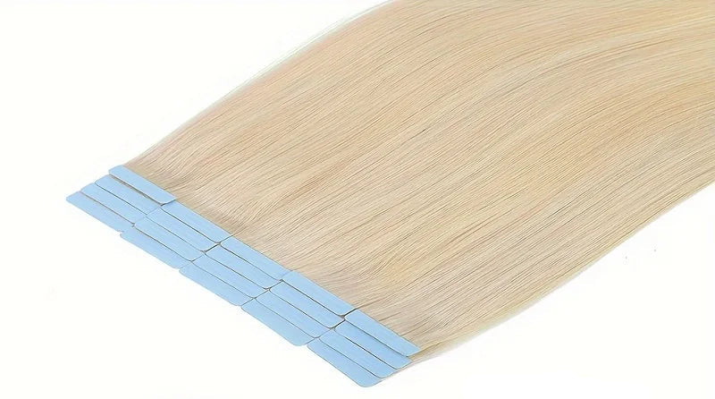 100% Real Straight Hair Extensions – 20 Pcs Lot, 12-24 Inch Length for Full Volume & Natural Look