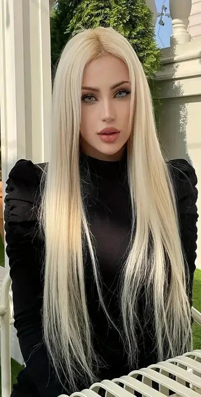 20 Pcs/Lot Straight Hair Extensions - Chemical-Free, Natural Texture