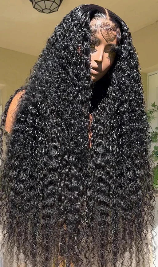 18-24 Inch Peruvian Remy Curly Lace Wig – Transparent Swiss Lace for Natural Styling