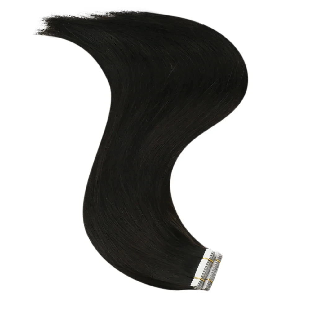 Full Shine Tape-In Human Hair Extensions | 100% Real Hair | Seamless & Reusable