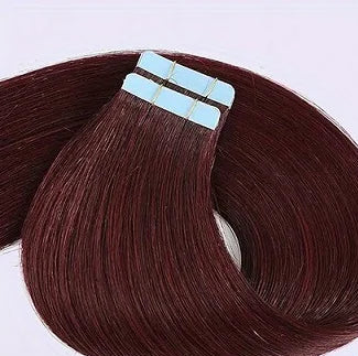 20Pcs/Lot Straight Hair Extensions – Chemical-Free, Sleek Texture for Natural Styling