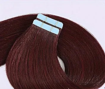 20 Pcs Straight Hair Extensions - Natural Texture, Chemical-Free | Bulk Buy