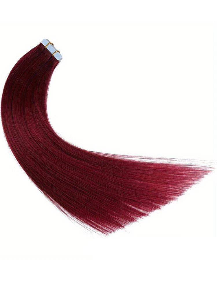 20 Pcs Straight Hair Extensions - Chemical-Free, Natural Texture | Bulk Buy