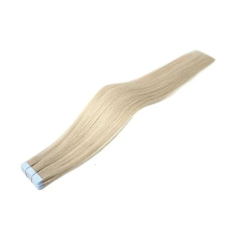 20 Pcs/Lot Straight Hair Extensions - Chemical-Free, Natural Texture