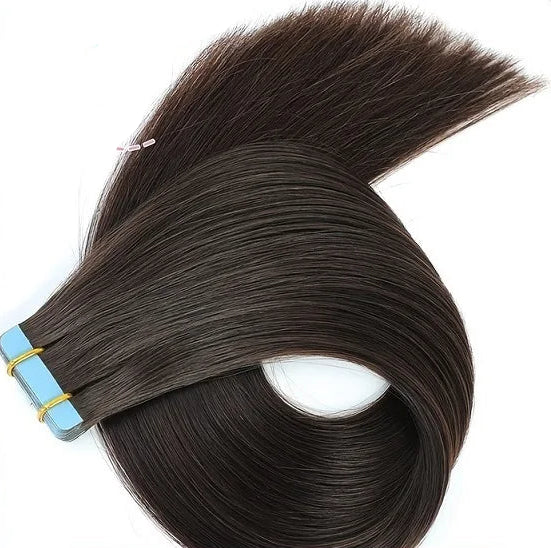 Premium Straight Tape-In Hair Extensions | 100% Real Human Hair, Lightweight & Seamless