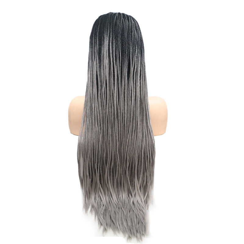 African-Inspired Front Lace Dirty Braid Wig – Ethnic Style for All