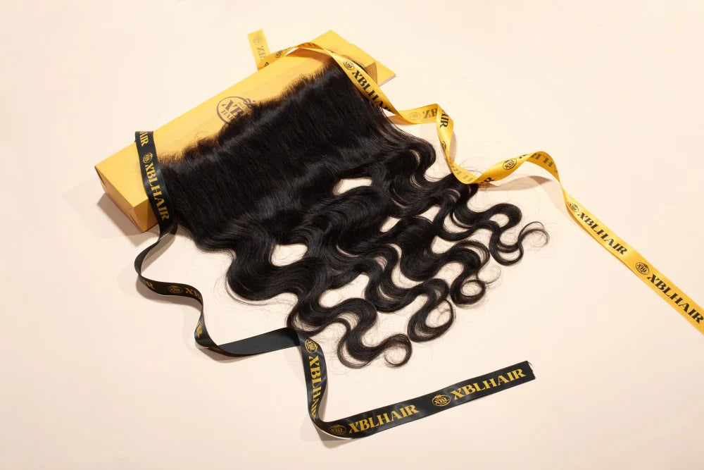 Hair 13x6 HD Lace Frontal Body Wave Small Knots Preplucked Hairline